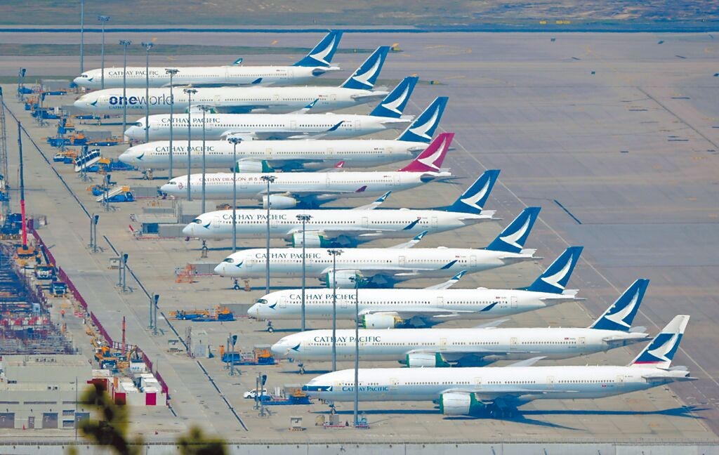 國泰航空取消大量航班 引擎製造商股價暴跌8%